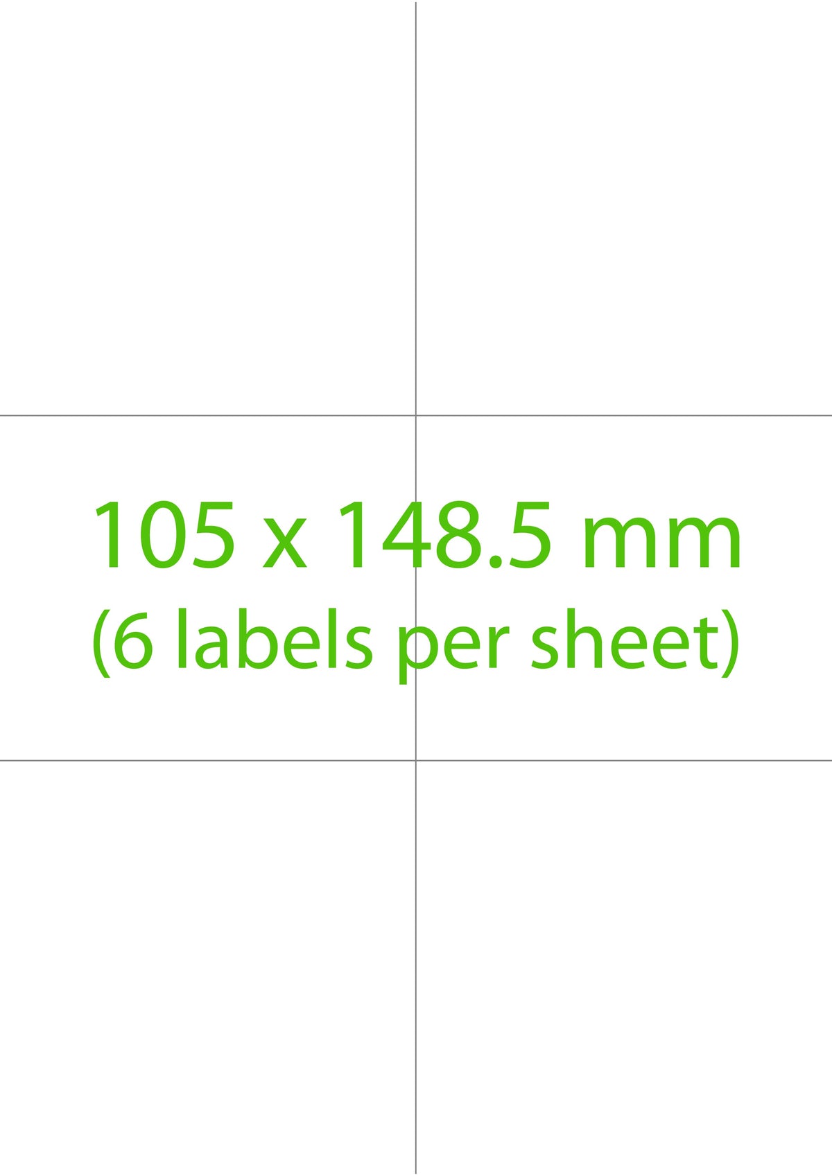 Paper Stickers - Rectangle Shape