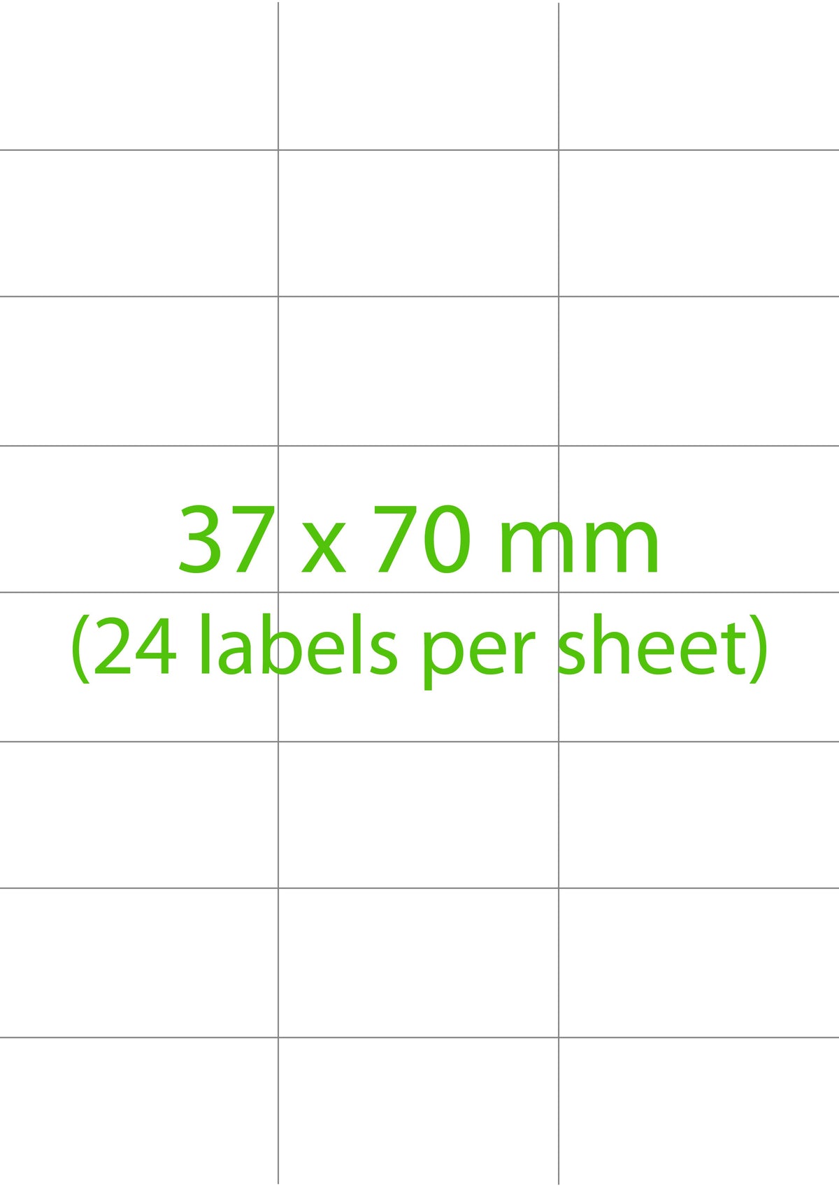 Paper Stickers - Rectangle Shape