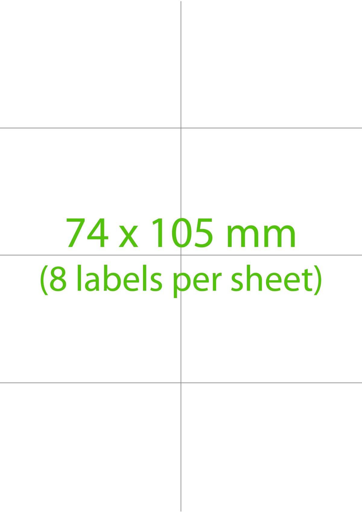 Paper Stickers - Rectangle Shape
