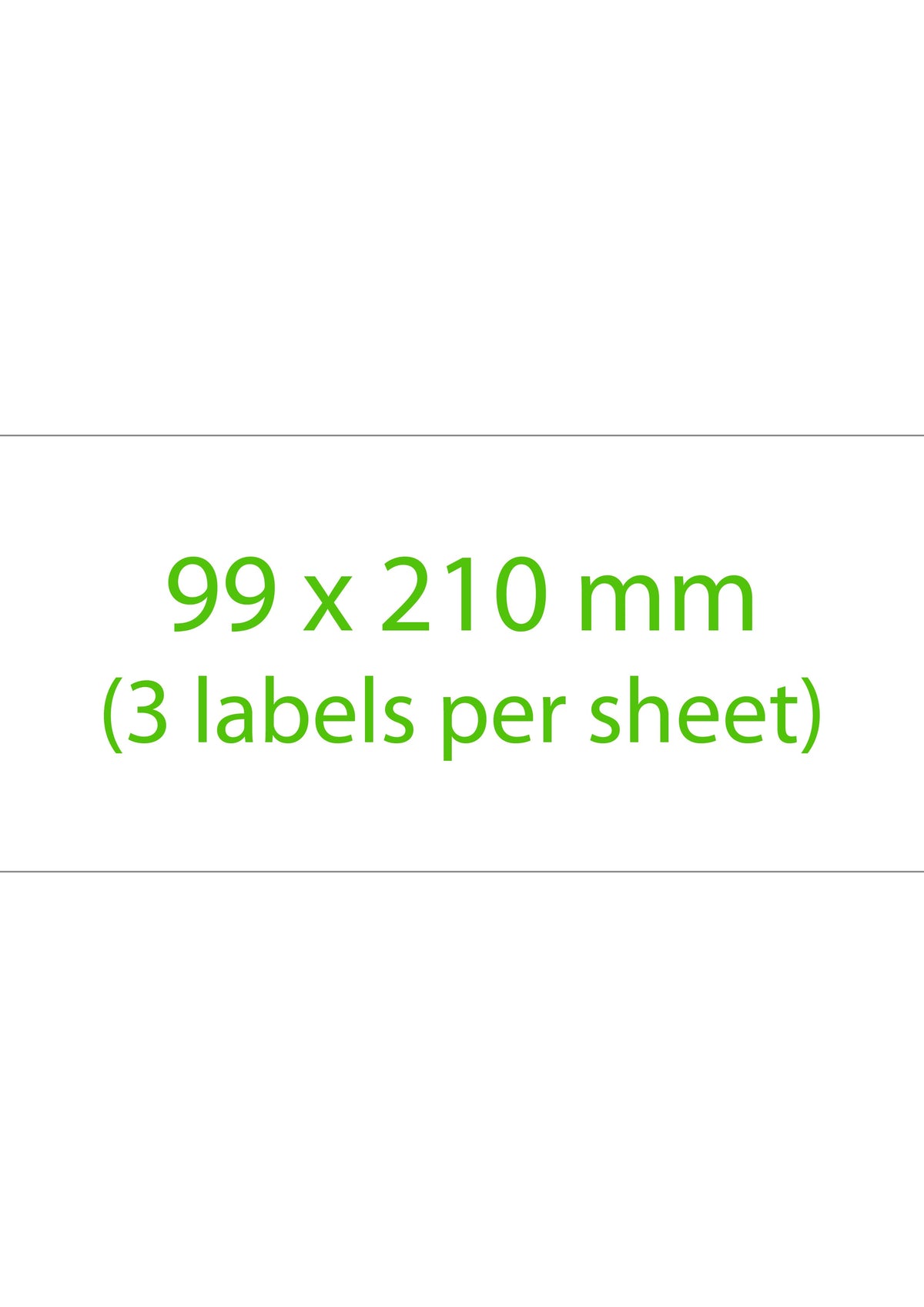 Paper Stickers - Rectangle Shape