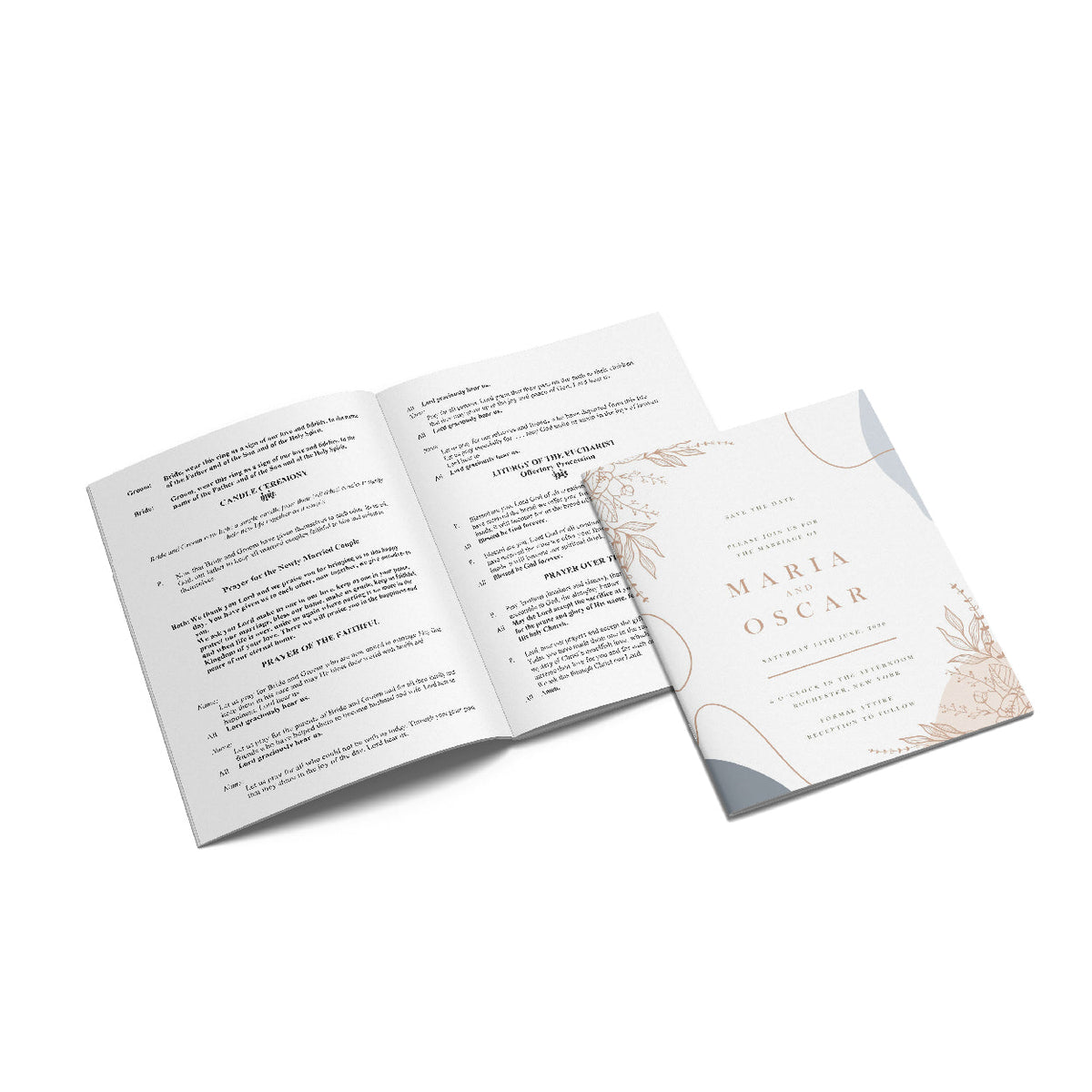 Wedding Mass Booklets