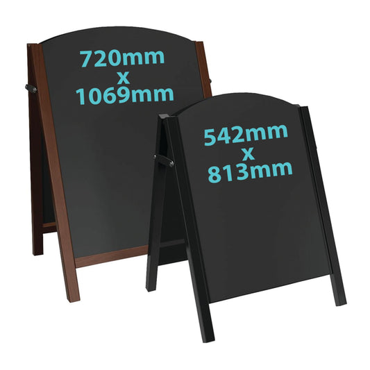 Chalkboard Pavement Sign