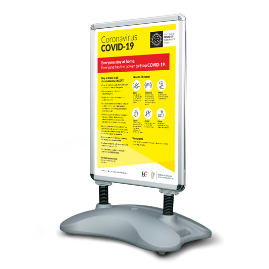 A1 Waterbase Sign Black / Silver