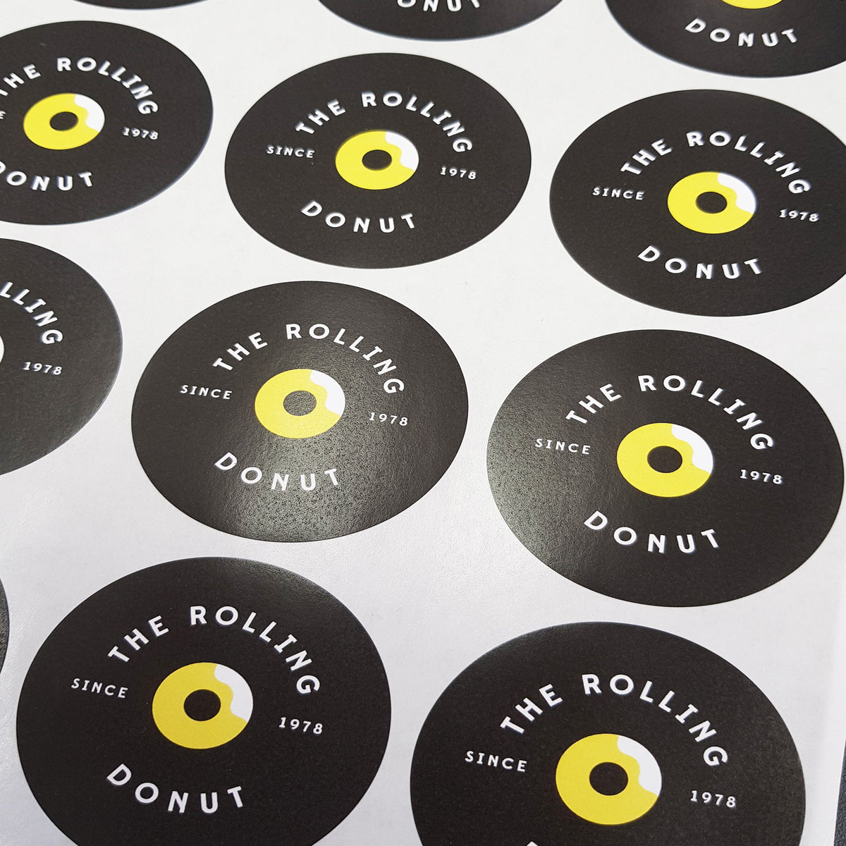 Paper Stickers - Circular Shape