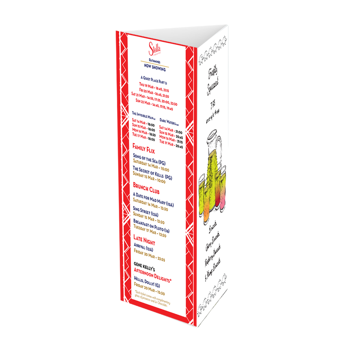 Table Talkers Tri Cards
